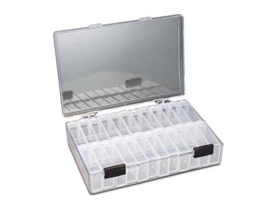 Estuche De Almacenamiento De 24 Compartimentos De Beadsmith