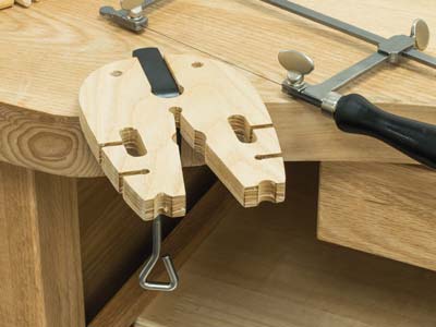 Clavija De Banco De Madera Multiusos Con Tornillo De Banco - Imagen Estandar - 5