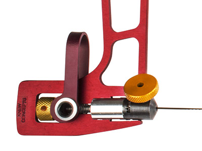 Bocfil Con Palanca De Resorte Y Abrazadera Para Cuchillas Giratorias, Altura 7,60 Cm, Knew Concepts - Imagen Estandar - 2