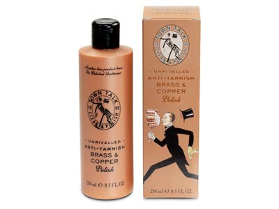 Limpiador De Laton Y Cobre, Town Talk, Frasco De 250 Ml