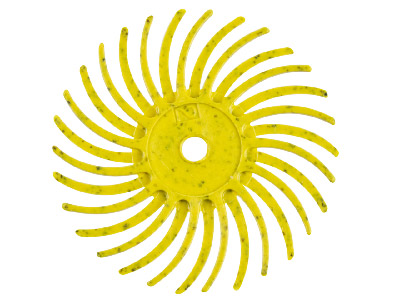 Disco Abrasivo Radial Amarillo, Paquete De 6 Unidades