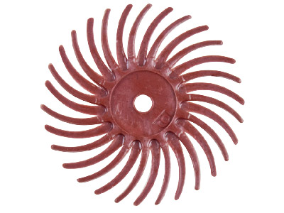 Disco Abrasivo Rojo De 3m Company, 19 mm De Diámetro, Grano Medio, Sinmontar, Paquete De 6 - Imagen Estandar - 1