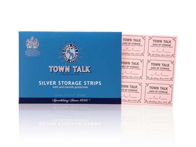 Tiras Antideslustre Para Plata, 4 X3cm, Paquete De 36, Town Talk
