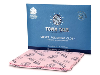 Town Talk Sil Cloth Large, 30cm X 45cm, Anti-tarnish