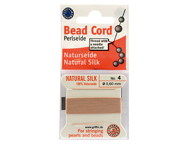 Hilo De Seda Griffin. Rosa. Tamaño 4 - Imagen Estandar - 2