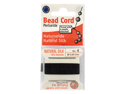 Hilo De Seda Griffin. Negro. Tamaño4 - Imagen Estandar - 2