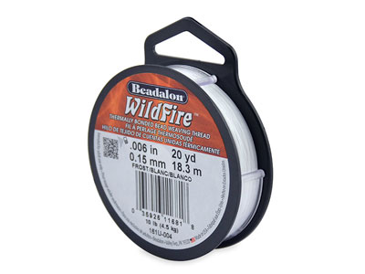 Hilo Beadalon Wildfire Frost 0,15 MM X 18,3 M