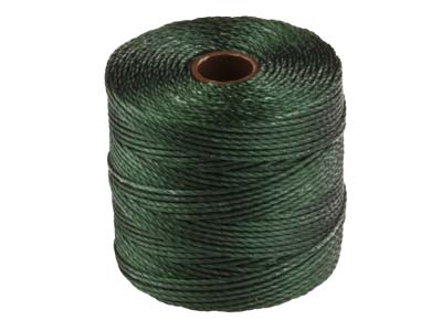 Cordn Siempre Verde Para Abalorioss-lon De Beadsmith Tex 210 De Calibre 18, 70 M