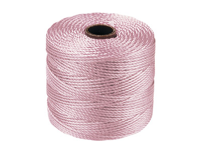 Cordn Beadsmith S-lon De Color Rosa Rubor Para Abalorios Tex 210 70m