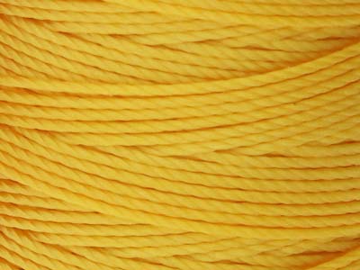 Beadsmith S-lon Bead Cord Golden Yellow Tex 210 Gauge #18 70m - Imagen Estandar - 5
