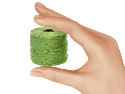 Beadsmith S-lon Bead Cord Avocado Tex 210 Gauge #18 70m - Imagen Estandar - 6