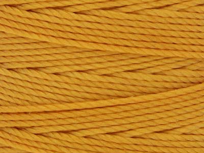 Beadsmith S-lon Bead Cord Light Gold Tex 210 Gauge #18 70m - Imagen Estandar - 5