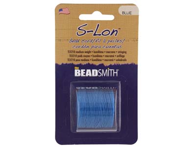 Beadsmith S-lon Bead Cord Blue Tex 210 Gauge #18 70m - Imagen Estandar - 1