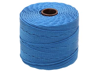 Beadsmith S-lon Bead Cord Blue Tex 210 Gauge #18 70m - Imagen Estandar - 2