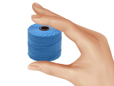 Beadsmith S-lon Bead Cord Blue Tex 210 Gauge #18 70m - Imagen Estandar - 6