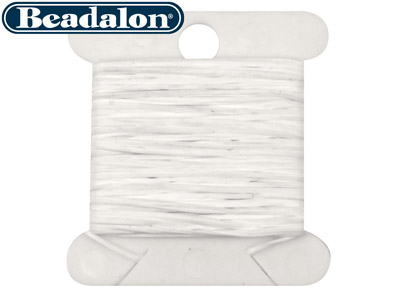 Hilo Elástico Multihilo Beadalon, 0,70 mm, Blanco, 5 Metros - Imagen Estandar - 2