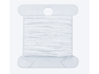 Hilo Elástico Multihilo Beadalon, 1 mm, Blanco, 5 Metros - Imagen Estandar - 2