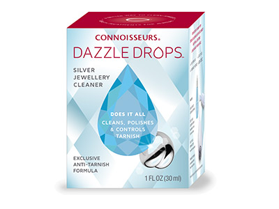 Kit De Limpieza De Plata Dazzledrops, Connoisseurs®, Botella De 30 ml - Imagen Estandar - 2
