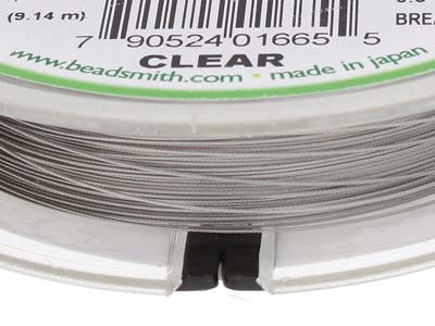 Hilo Flexrite De 7 Hebras, 0,30 Mm,transparent, 9,14 Metros, Beadsmit H - Imagen Estandar - 5