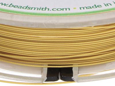 Alambre Flexrite De 7 Hebras, 0,45 mm, Dorado, 30,50 Metros, Beadsmith - Imagen Estandar - 5