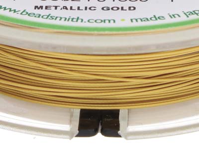 Hilo Flexrite De 7 Hilos, 0,45 Mm, Dorado, 9,14 Metros, Beadsmith - Imagen Estandar - 5
