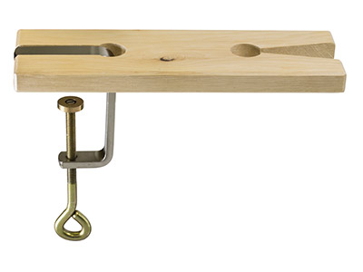 Clavija En Forma De V Con Tornillo De Banco - Imagen Estandar - 3