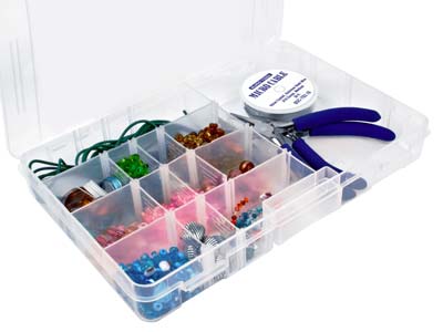 Organizador De 20 Compartimentos, 27,3 X 17,8 X 4,4cm, Plástico