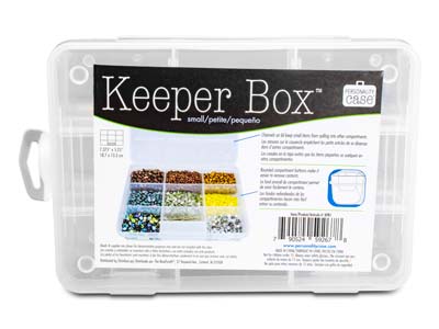 Beadsmith Small Keeper Box 9 Compartments 19x13cm - Imagen Estandar - 3
