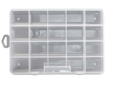 Organizador De 20 Compartimentos, MM 27 X 19 cm, Beadsmith - Imagen Estandar - 2