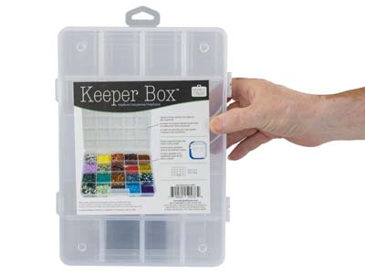 Beadsmith Medium Keeper Box 20 Compartments 27x19cm - Imagen Estandar - 4