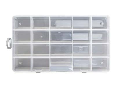 Organizador De 20 Compartimentos, Gm To  Be Translated Or Explained 33 X 19 Cm, Beadsmith - Imagen Estandar - 2