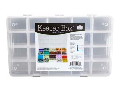 Beadsmith Large Keeper Box 20 Compartments 33x19cm - Imagen Estandar - 3