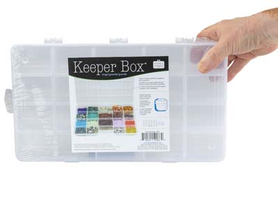 Beadsmith Large Keeper Box 20 Compartments 33x19cm - Imagen Estandar - 4