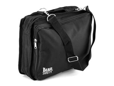 Bolso Negro, 23 Compartimentos, 30,50 X 25,50 cm, Beadsmith - Imagen Estandar - 1