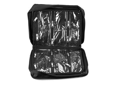 Bolso Negro, 23 Compartimentos, 30,50 X 25,50 cm, Beadsmith - Imagen Estandar - 2