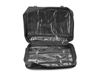 Bolso Negro, 23 Compartimentos, 30,50 X 25,50 cm, Beadsmith - Imagen Estandar - 3