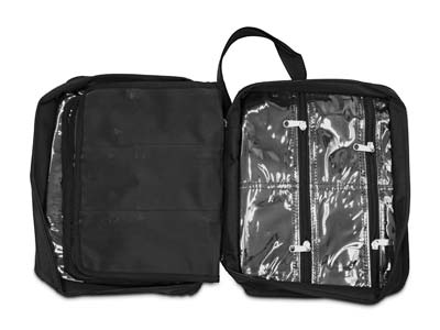 Bolso Negro, 23 Compartimentos, 30,50 X 25,50 cm, Beadsmith - Imagen Estandar - 4