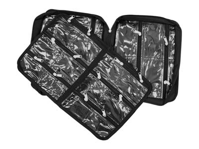 Bolso Negro, 23 Compartimentos, 30,50 X 25,50 cm, Beadsmith - Imagen Estandar - 7