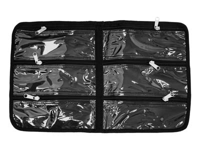 Bolso Negro, 23 Compartimentos, 30,50 X 25,50 cm, Beadsmith - Imagen Estandar - 8