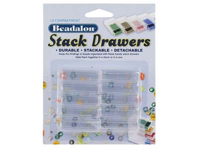 Almacenamiento De Perlas, Juego De 10 Cajas Rectangulares