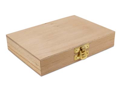 Caja De Almacenaje 24 Cajas Redondas De Aluminio, 15,5 X 11 X 2,9 cm, Madera - Imagen Estandar - 3