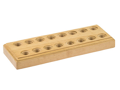 Almacenamiento De Madera Para 8 Pinzas - Imagen Estandar - 2