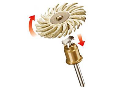 Cepillo Abrasivo De Grano Medio, Dremel Speedclic - Imagen Estandar - 2