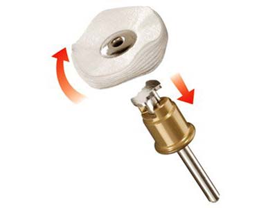 Disco De Pulido, Dremel Speedclic - Imagen Estandar - 2