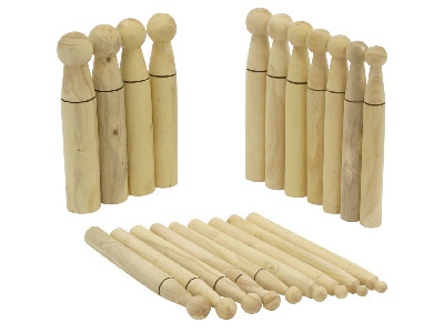Juego De 20 Punzones Clásicos De 6 A 25 Mm, Madera De Boj - Imagen Estandar - 3