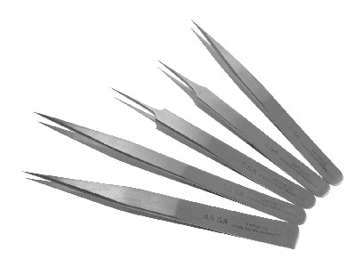 Juego De 5 Pinzas De Acero