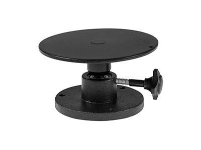 Soporte De Soldadura Giratorio Negro, Diámetro 10 cm - Imagen Estandar - 1