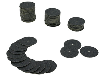 Discos De Papel Abrasivo De Grano Fino, 100 Piezas - Imagen Estandar - 1