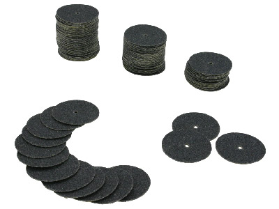 Discos De Papel Abrasivo De Grano Medio, 100 Piezas - Imagen Estandar - 1