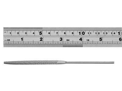 Juego De 6 Limas Para Cera, De Grano Fino 140 mm, Vallorbe - Imagen Estandar - 8